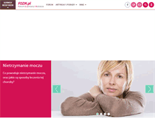 Tablet Screenshot of fozik.pl